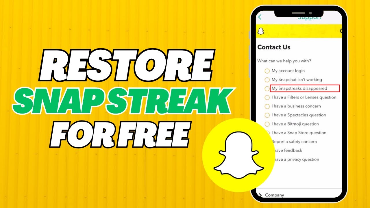 How To Restore Snap Streak Without Paying