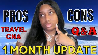 Travel CNA: My 1 Month update ( Pros and Cons, How Much I Make, & More!) #travelnursing #travelcna
