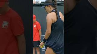 Jessica Pegula : From Double Fault to Backhand Winner! 🎾