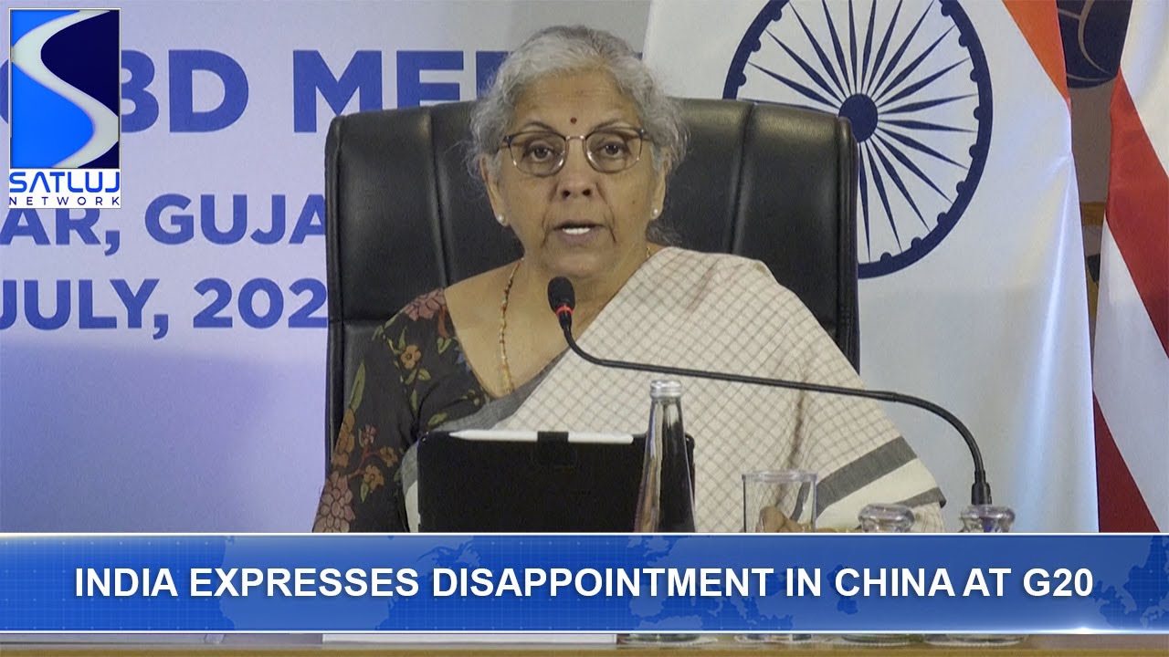 India's disappointment in China over debt stance for poor nations