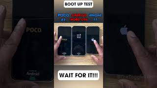 Budget vs Midrange vs Flagship 😳 Boot Speed Test!