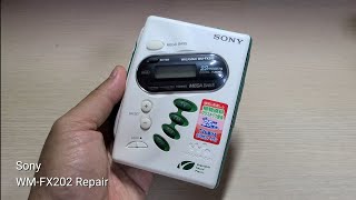 Sony WM-FX202 Repair Cassette Walkman - YouTube