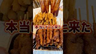 【串カツ田中】新しくなった無限ホルモン串2種類!呼び出しくらったので食べてきたぞ! #PR #串カツ田中 #田中の本気