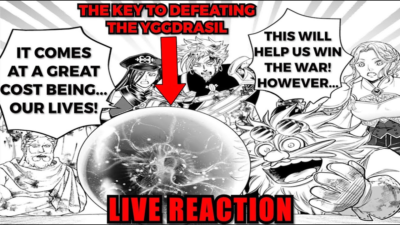 Записи Рагнарёка Глава 111 Серия React (Трагическая предыстория Голлнира!)