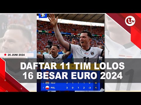 AUSTRIA TAKLUKKAN BELANDA 3-2, LOLOS 16 BESAR | U-NEWS