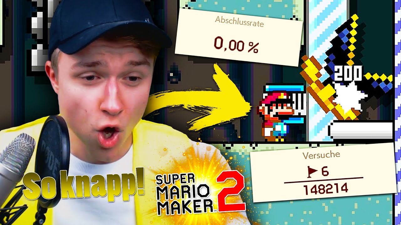 Die SCHWIERIGSTEN Speed-Run Level im Super Mario Maker 2 - YouTube
