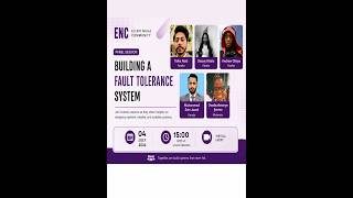 Building a Fault-Tolerant System | Elixir Naija Community (ENC) Panel Session