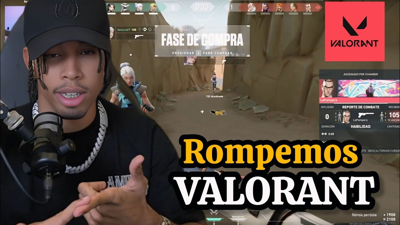 RDJavi: Entramos a VALORANT y Rompemos Racha con Domidios - INCREIBLE 