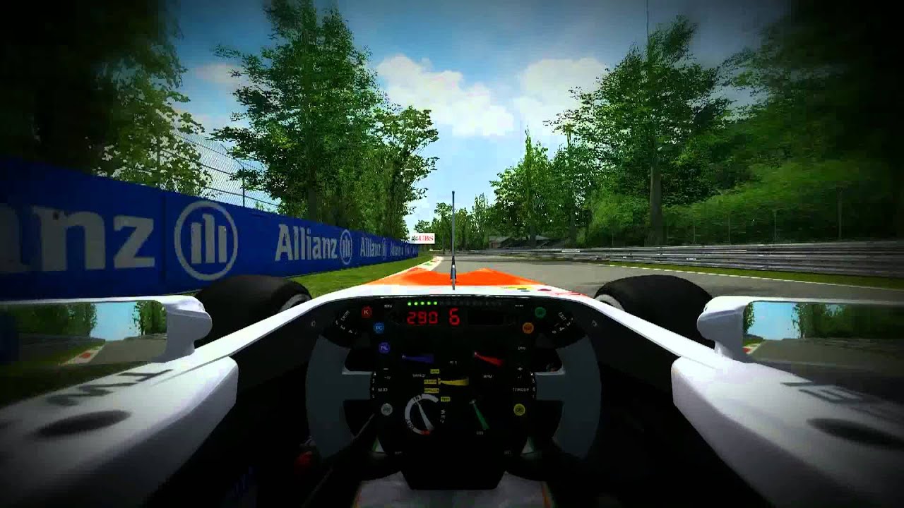 rFactor F1 2013 - Italy - Monza onboard lap