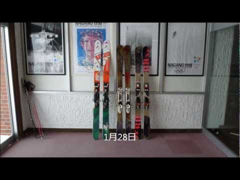 2012年1月28日 志賀高原 激パウでスタック