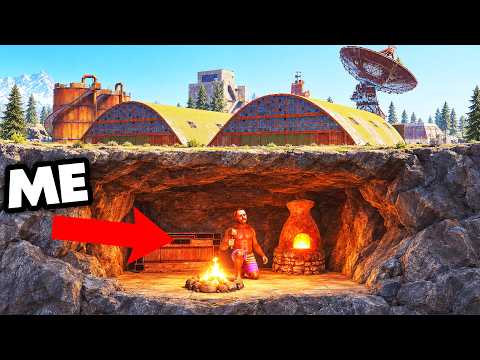 Living Underneath a Monument in Vanilla Rust
