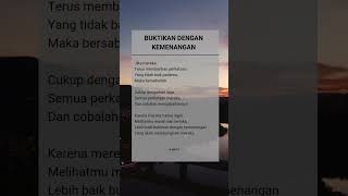 Buktikan dengan kemenangan #shorts #quotes #motivasi