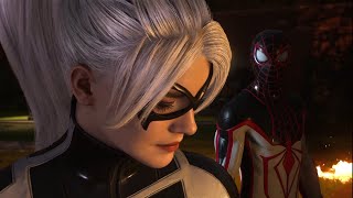 Miles Morales helps Felicia Hardy Aka. Black Cat | Marvel’s Spider Man 2 PS5 4K Gameplay #gameon screenshot 1