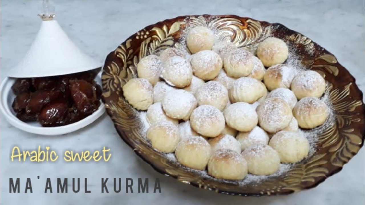 CARA MEMBUAT  MA'AMUL KURMA KUE NYA ORANG ARAB