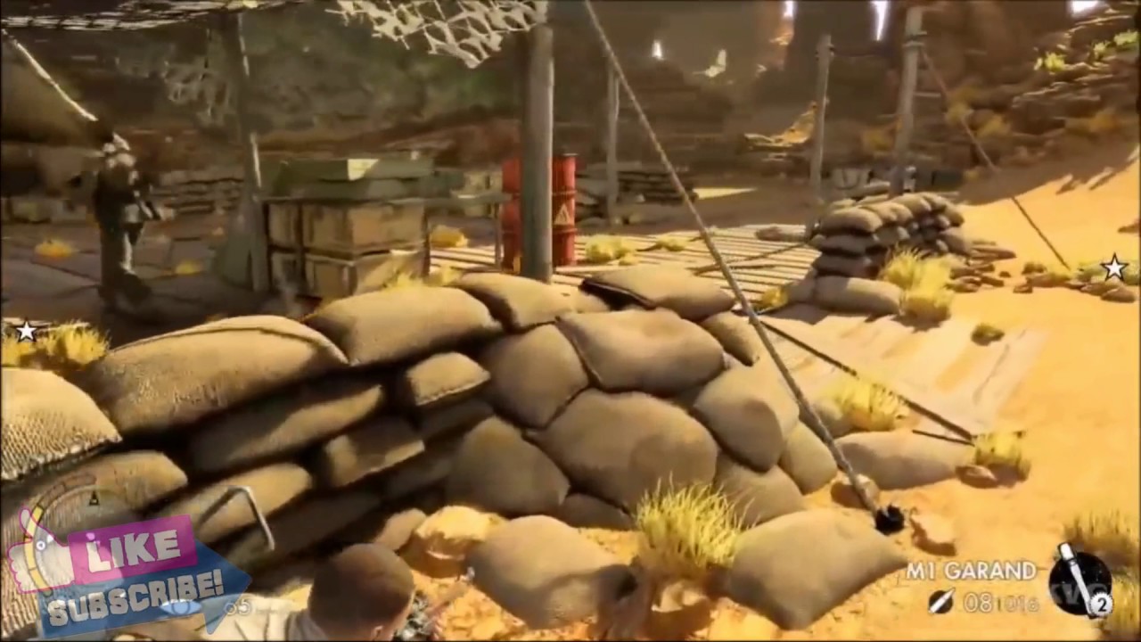 Sniper Elite 3   Authentic Stealth Walkthrough