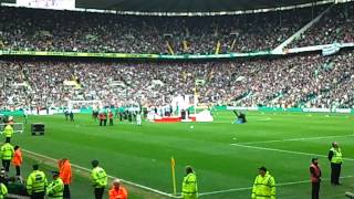 celtic lift spl title v hearts 5-0 13/5/12