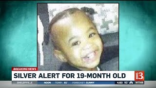 Silver Alert for 19-month-old toddler