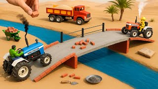 diy mini truck making bricks bridge construction science project @sanocreator screenshot 5