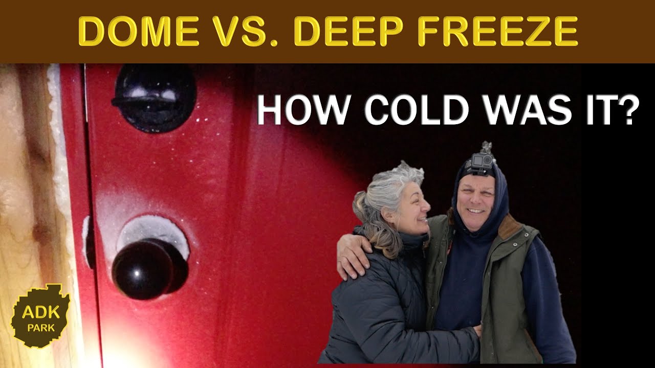 OFF-GRID BUILD | CONCRETE DOME vs. DEEP FREEZE | How cold was it?