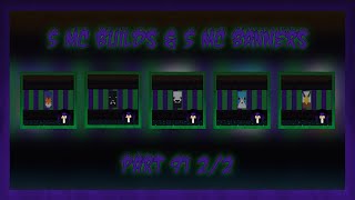 5 MC Builds & 5 MC Banners Part 91 2/2 | Builds/ Banners/ Addons
