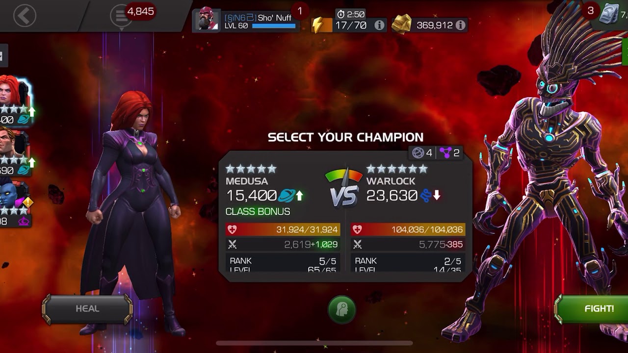 Medusa heavy spam trick vs Robots