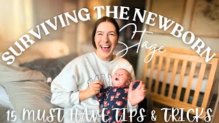 NEWBORN SURVIVAL GUIDE 🍼✨ A New Mom's Best Tips to Thriving & How to Care For A Newborn Postpartum