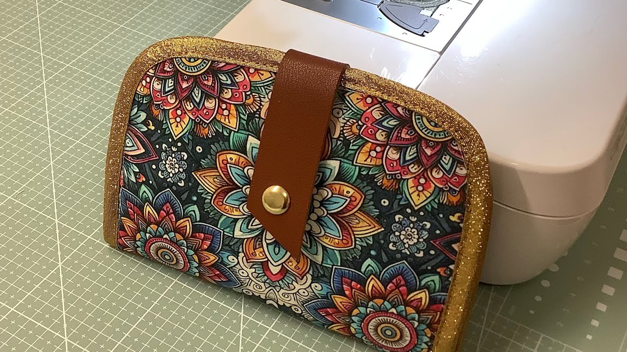 Tuto facile # petit portefeuille ⭐️couture Madalena 