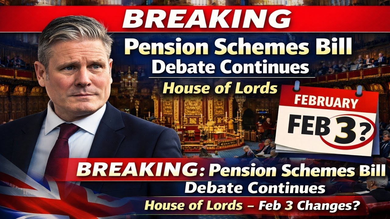 Pension Schemes Bill Debate Continues in House of Lords | What Changes on Feb 3?