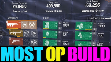 THE MOST OVERPOWERED SOLO BUILD IN PATCH 1.8... (THE DIVISION)