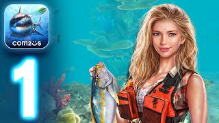 Ace Fishing Crew Gameplay walkthrough Part 1 (iOS, Android) screenshot 2