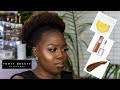 FENTY BEAUTY REVIEW ON DARK SKIN // FIRST IMPRESSIONS //#450 #460 #470