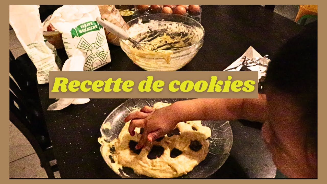 Recette cookie au micro onde - YouTube