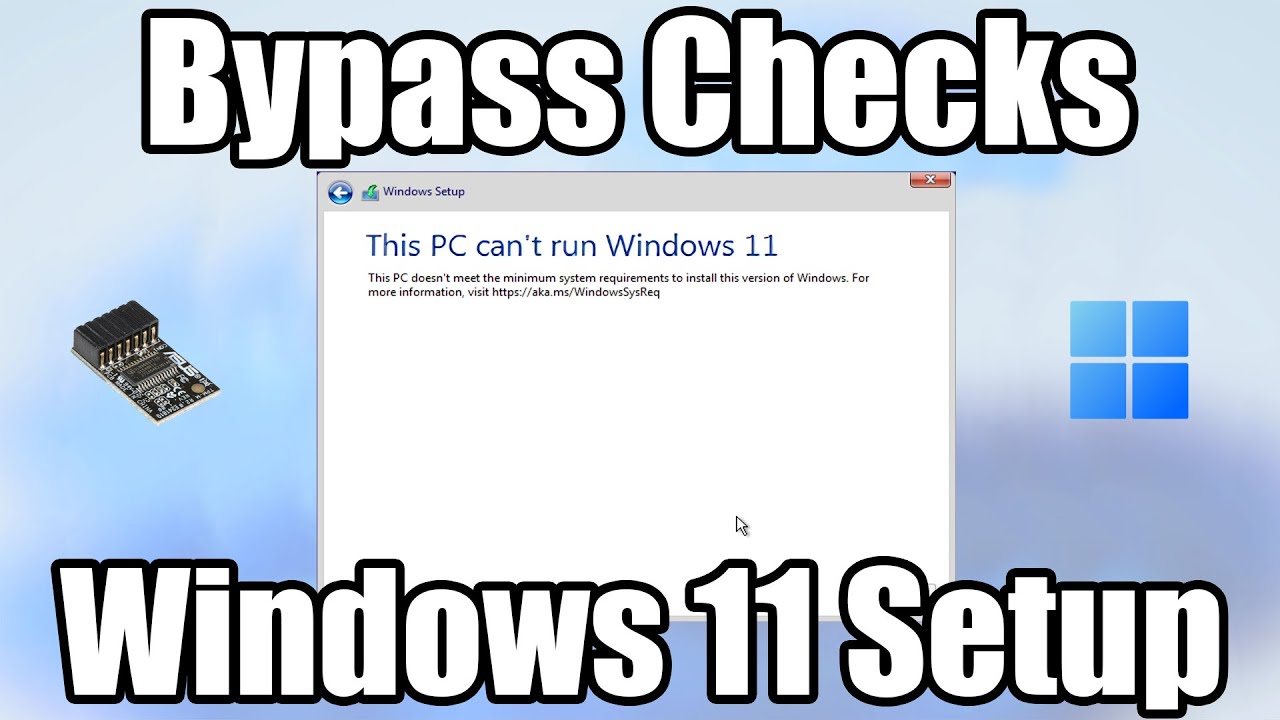 Unable to bypass system checks to allow upgrade to Windows 11 - Super User