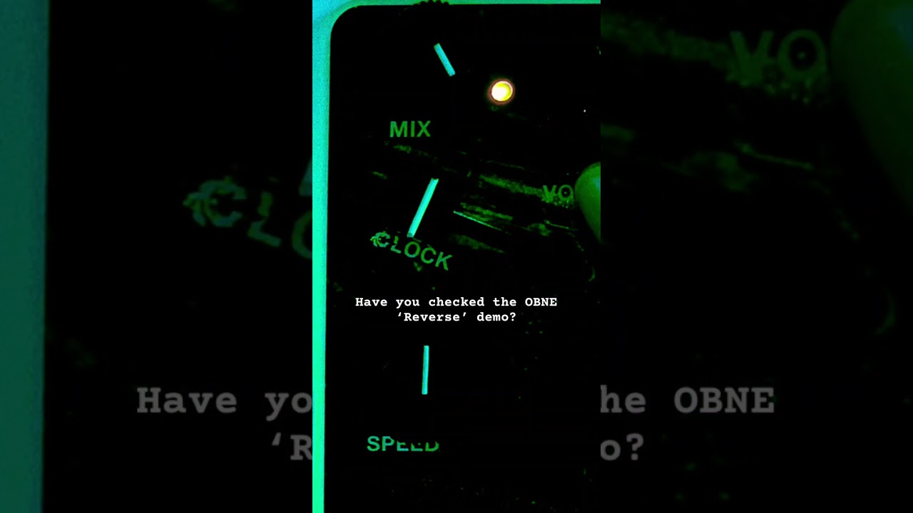 Obejrzyj Demo for Reverse by OBNE is out! #guitar #effectpedals #delaypedal w YouTube Obejrzyj Demo for Reverse by OBNE is out! #guitar #effectpedals #delaypedal w YouTube
