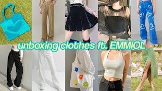 ✿彡 Unboxing Clothes Ft. Emmiol • Aesthetic ꔛᜊ