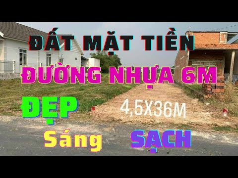 ✅ Đất mặt tiền đường nhựa- Đẹp- Sạch- Sáng