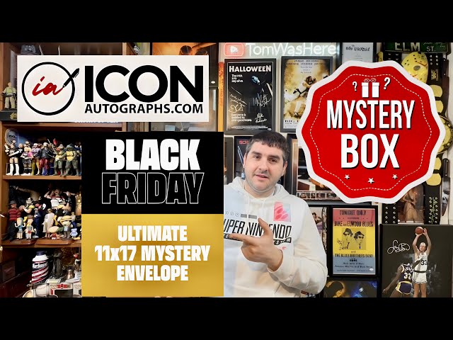 Opening Icon Autographs Black Friday Ultimate 11x17 Mystery