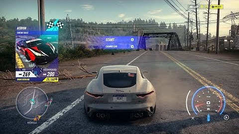 NFS Heat Circuit Race | JAGUAR F-Type R Coupe 