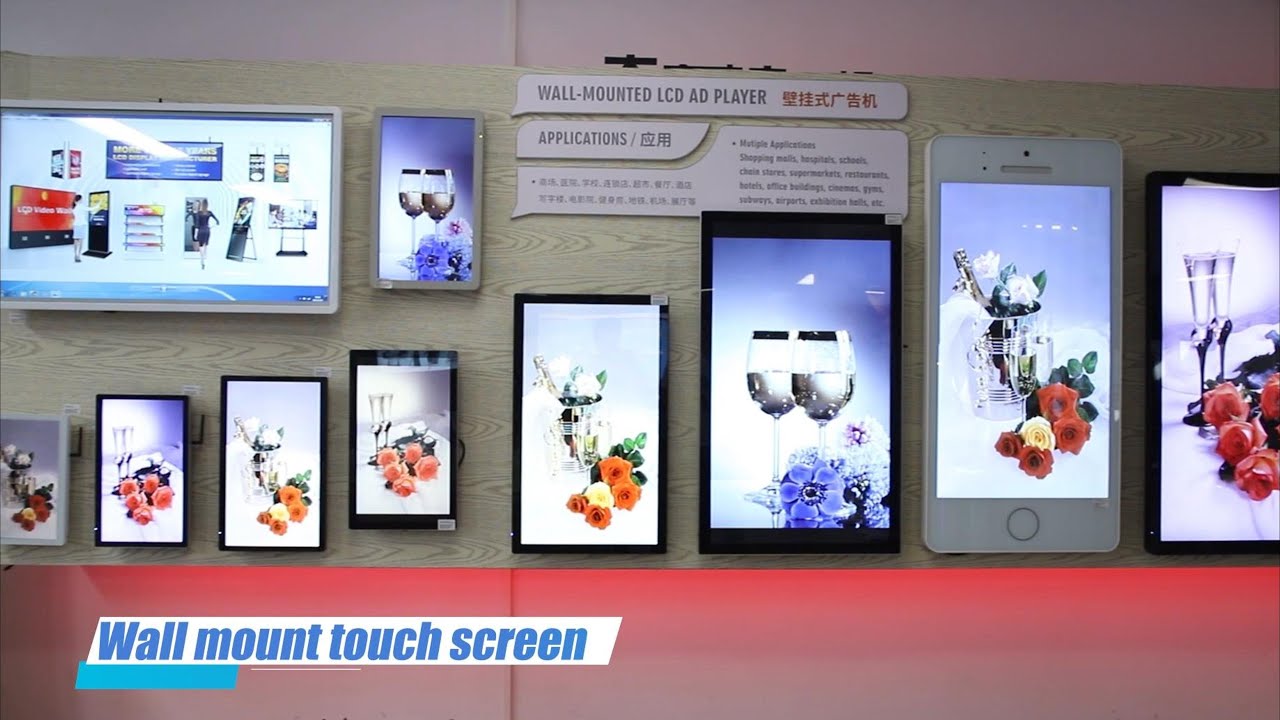 WALL MOUNT DIGITAL SIGNAGE, contact us to order