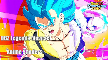 SSB Gogeta Legends Moveset Ported to Sparking Zero! + Anime Shader | Full Mod Showcase