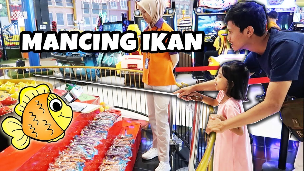 Mancing Ikan Ikanan Di Trans Studio Mini YouTube