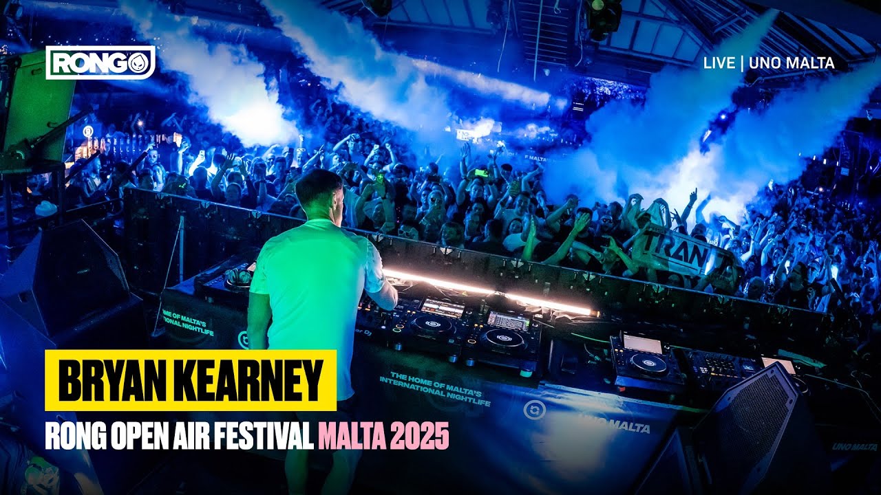 Bryan Kearney | LIVE at Rong Open Air Festival Malta 2025 | UNO Malta