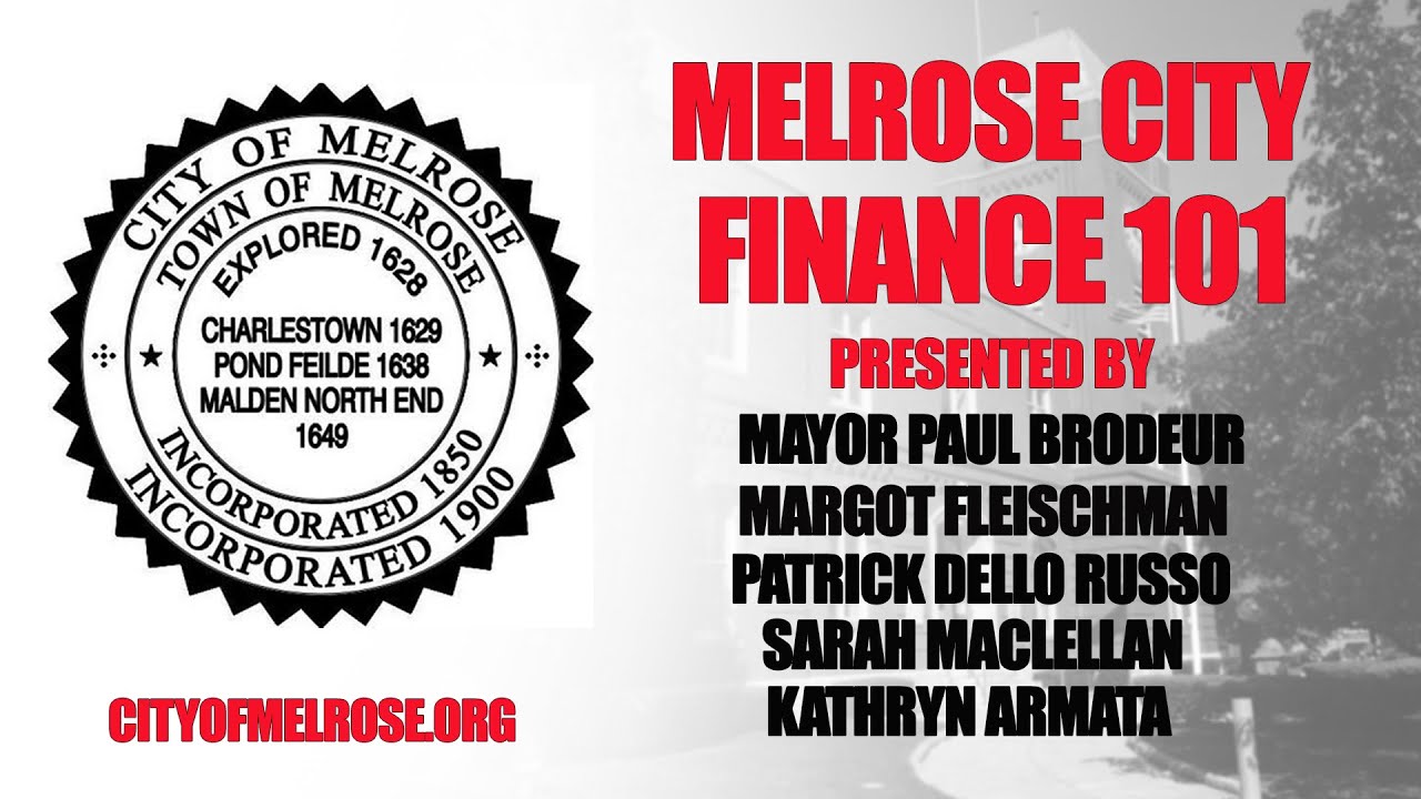 Melrose City Finance 101 YouTube