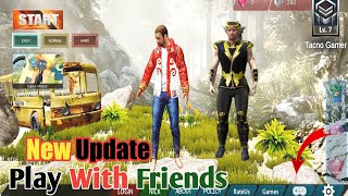 How To Play With Friends In Free Survival Fire Battleground 2022 Friends Ke Shath Kese Khele #Shorts screenshot 3