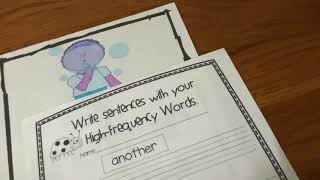 ELA UNIT 5 Week 2 High Frequency Words