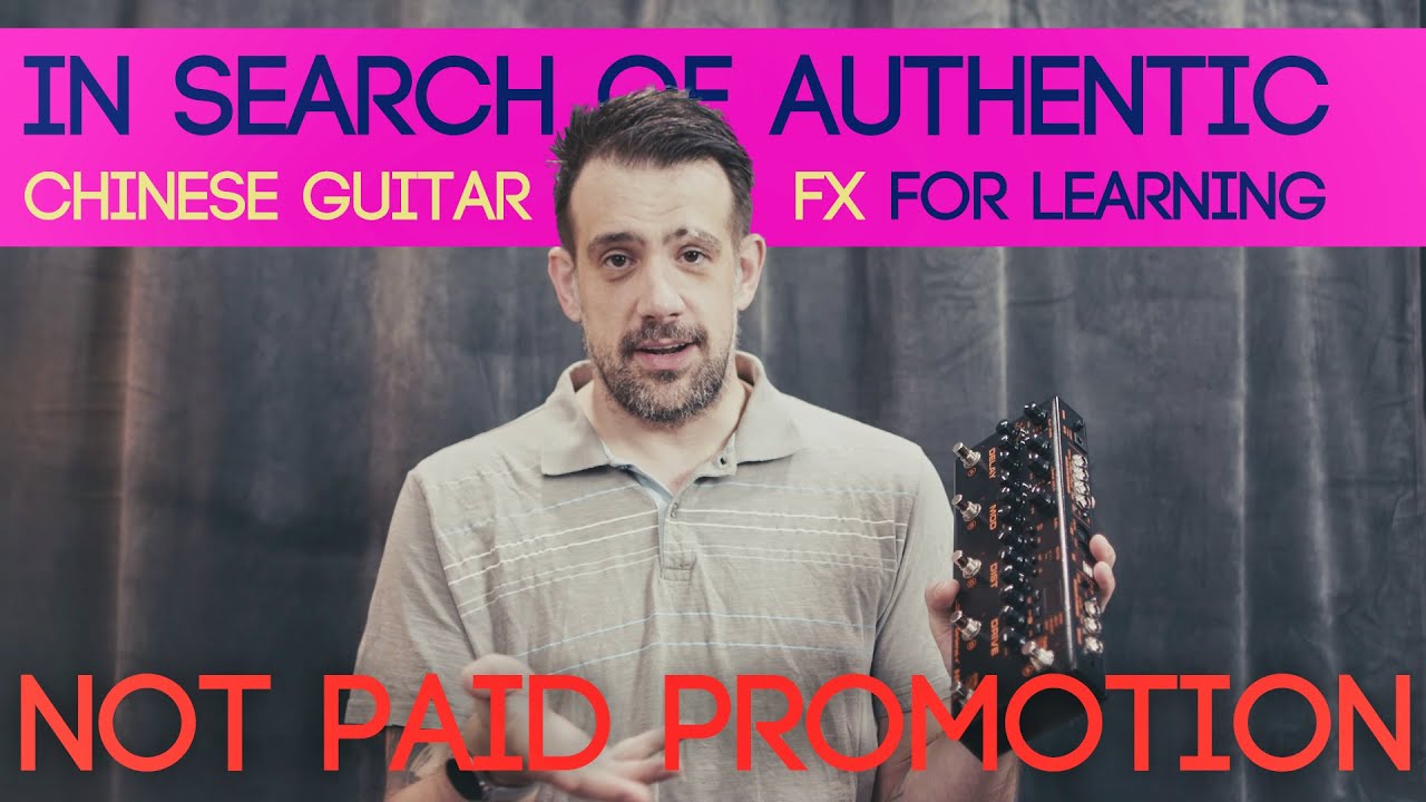 Nux Cerberus - Finally, a Chinese guitar FX unit worth buying