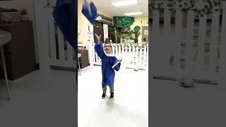 And just like that off to kinder!#prek #prekindergarten #graduation #themeparkmom #momlife