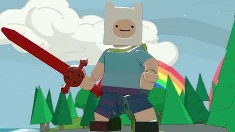 LEGO Dimensions - Finn the Human Gameplay (Adventure Time World)