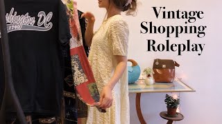ASMR Vintage Shopping in New York Roleplay 🍎 Showing and Telling 🍎 Soft Spoken  🍎 screenshot 2
