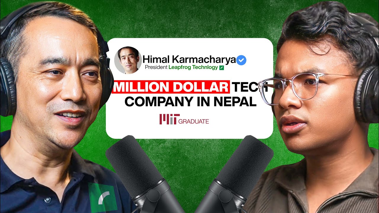 MIT Graduate Reveals Secrets to Building a Million-Dollar Tech Company in Nepal | Himal Karmacharya
